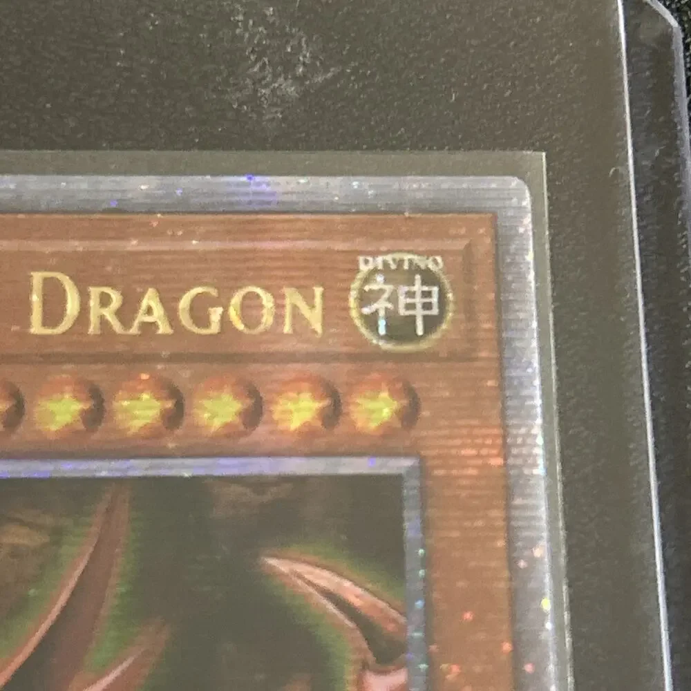 Slifer The Sky Dragon LC01-EN002 QCSR Attribute Error “Divino” Yugioh Tcg VLP!